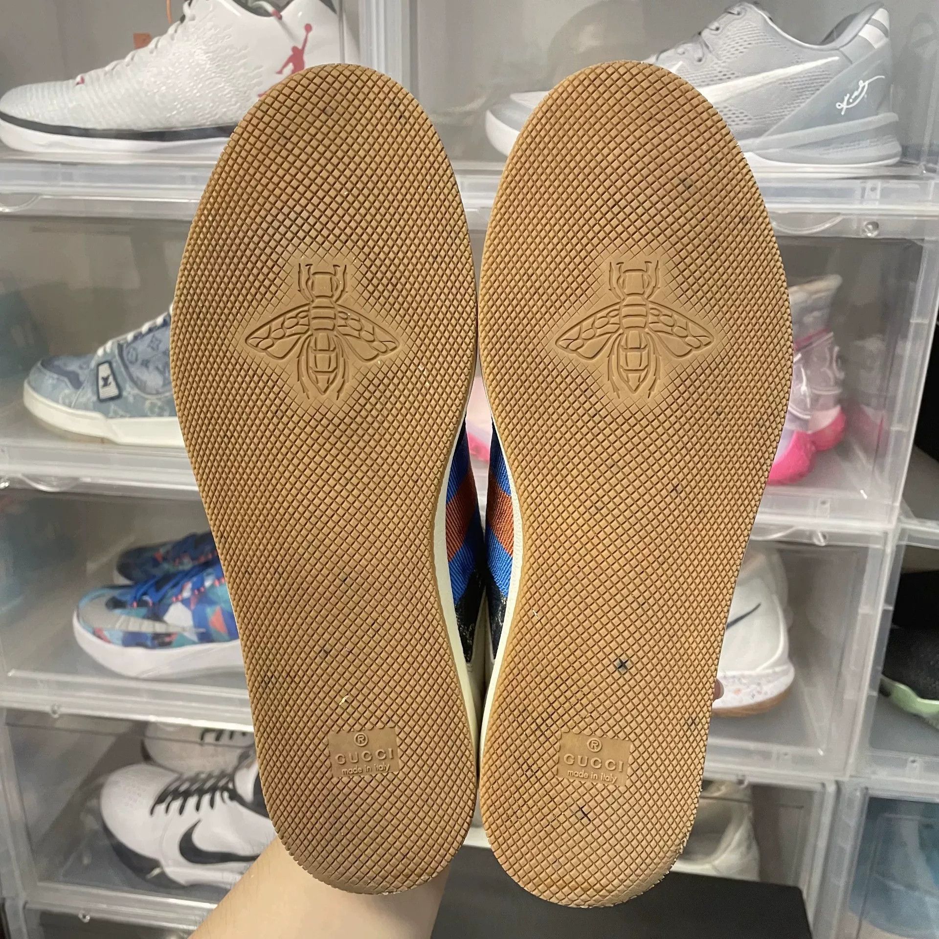 Gucci Gucci GG Distressed Low-Top Sneakers Size 9.5 Size US 9.5 / EU 42-43 - 8 Thumbnail