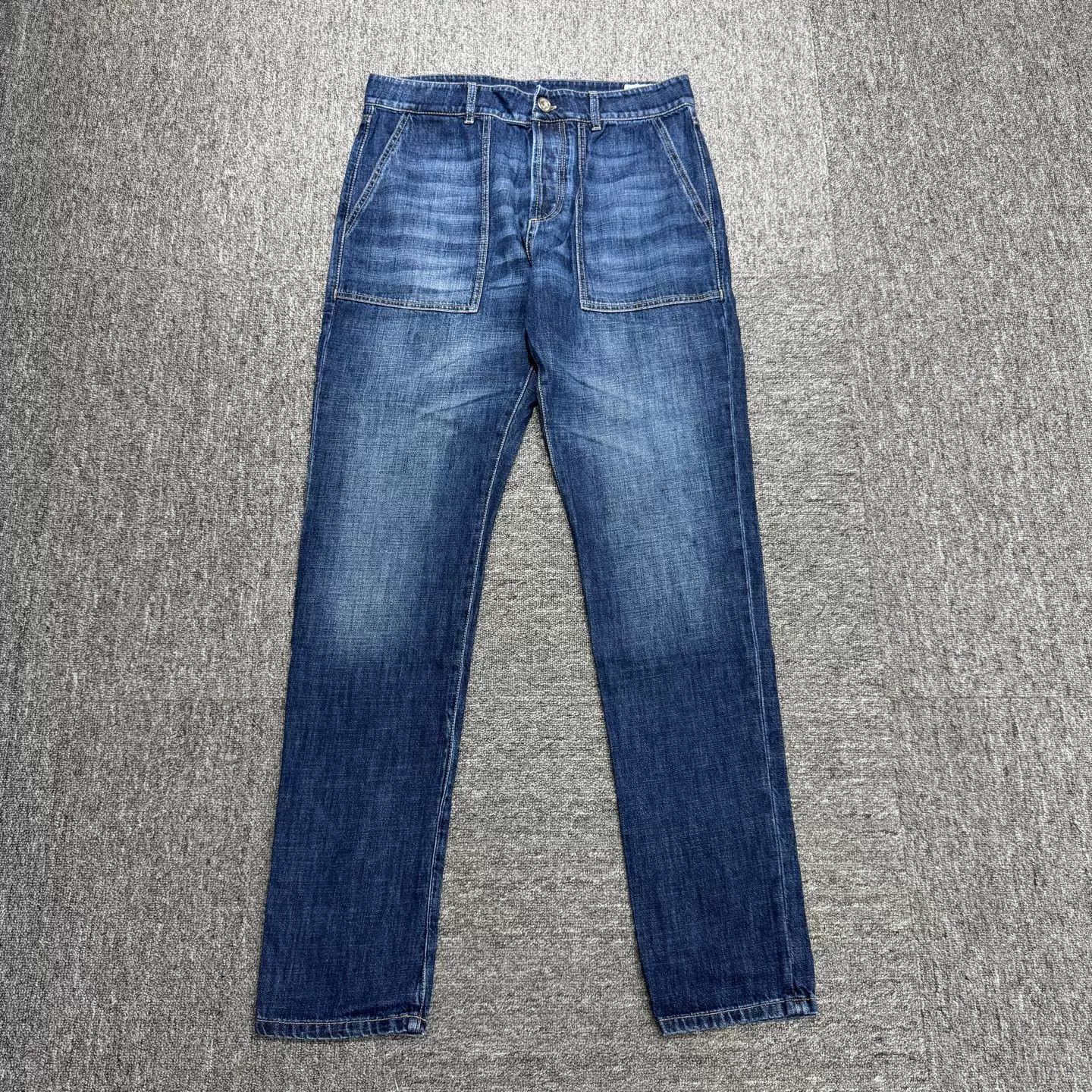 Brunello Cucinelli Brunello Cucinelli Washed Denim Jeans Size 30 Size US 30 / EU 46 - 2 Thumbnail