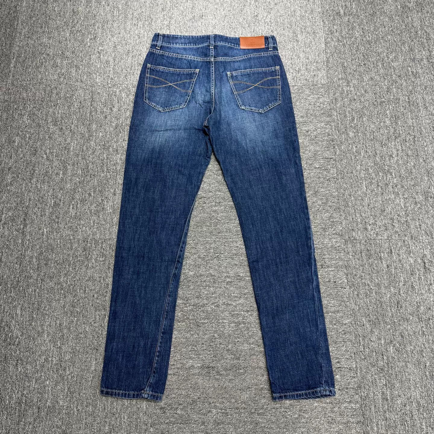 Brunello Cucinelli Brunello Cucinelli Washed Denim Jeans Size 30 Size US 30 / EU 46 - 6 Thumbnail