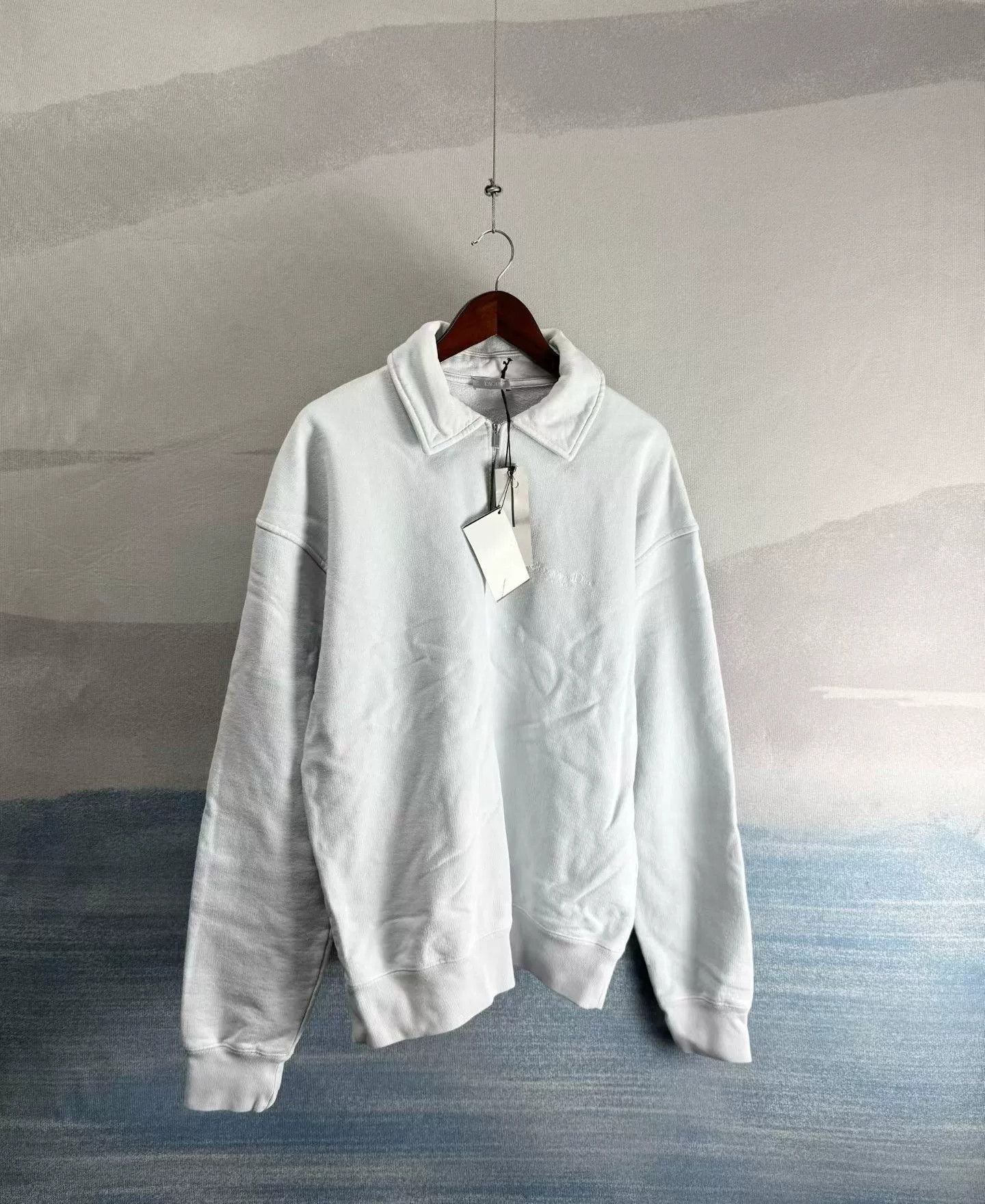 Dior Dior Embroidered Logo Polo Sweatshirt Size S Size US S / EU 44-46 / 1 - 2 Thumbnail