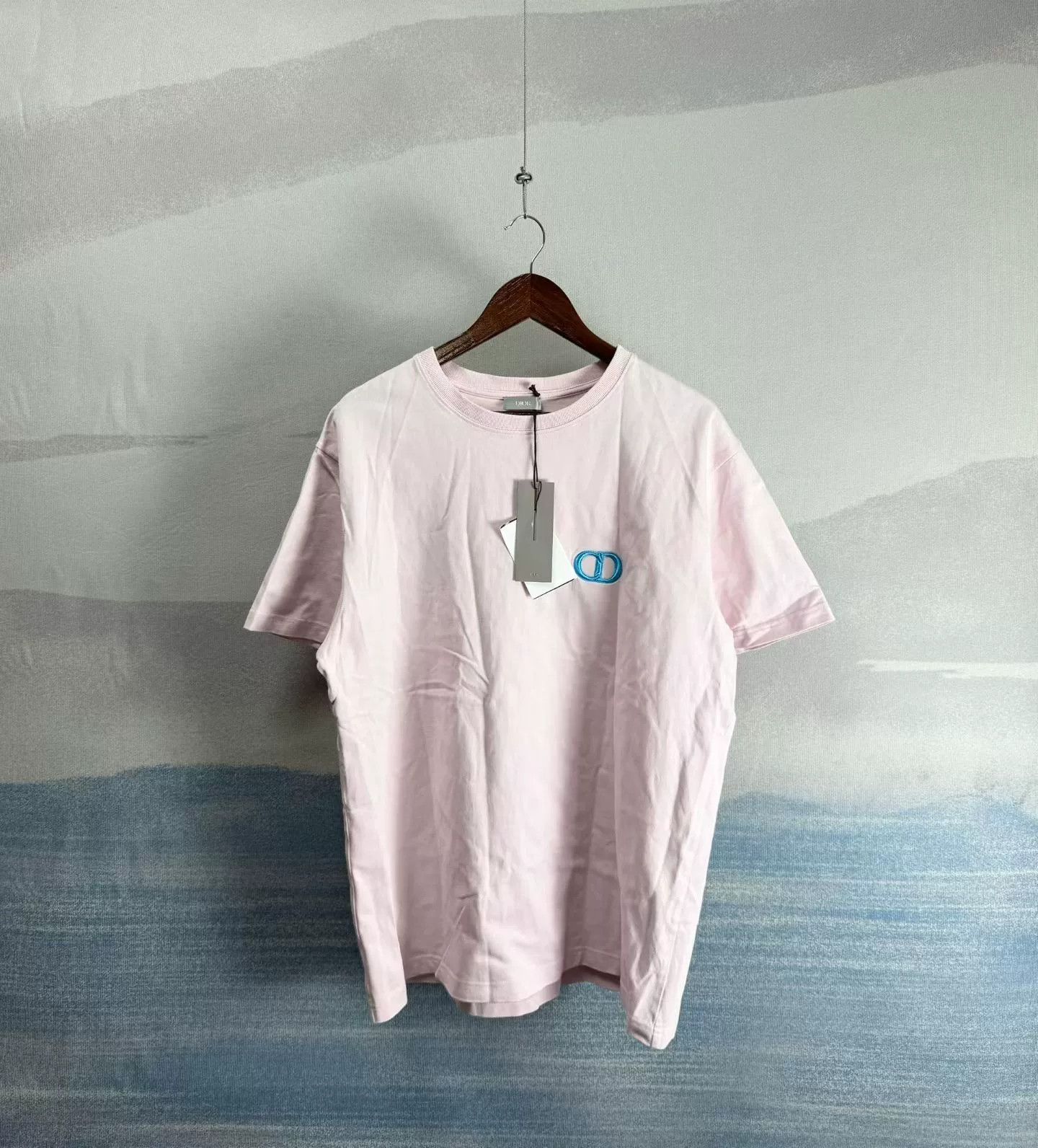 Dior Dior CD Logo Embroidered T-Shirt Size XL Size US XL / EU 56 / 4 - 2 Thumbnail