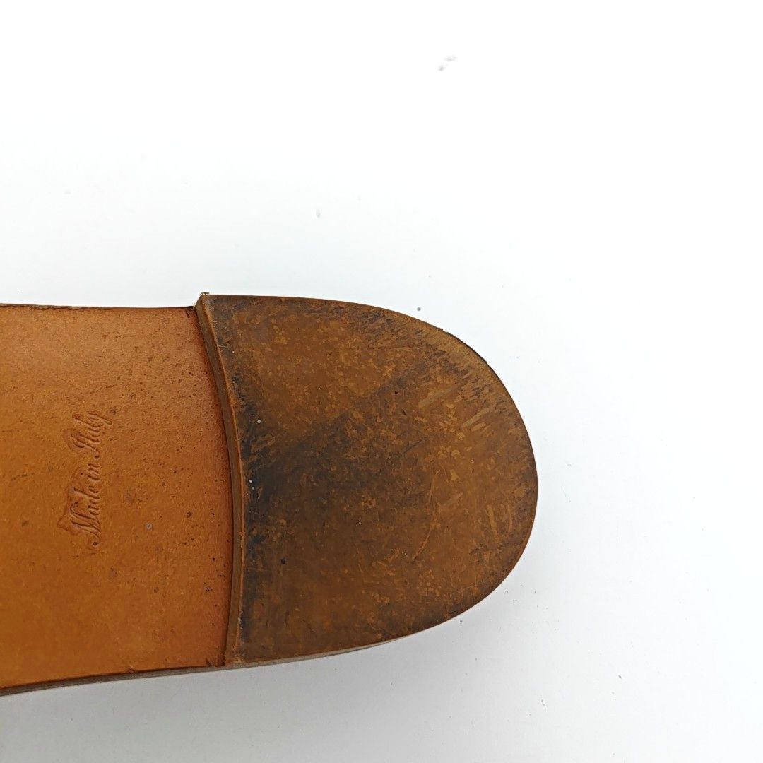 Louis Vuitton LOUIS VUITTON Striped Canvas Slides Size 36 Size US 6 / IT 36 - 9 Thumbnail