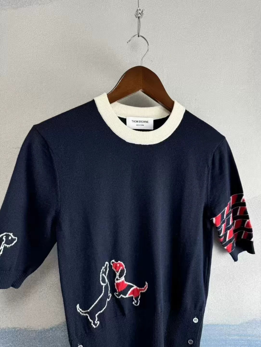 Thom Browne Thom Browne Dog Motif Knit Sweater Size 1 Size US S / EU 44-46 / 1 - 3 Thumbnail