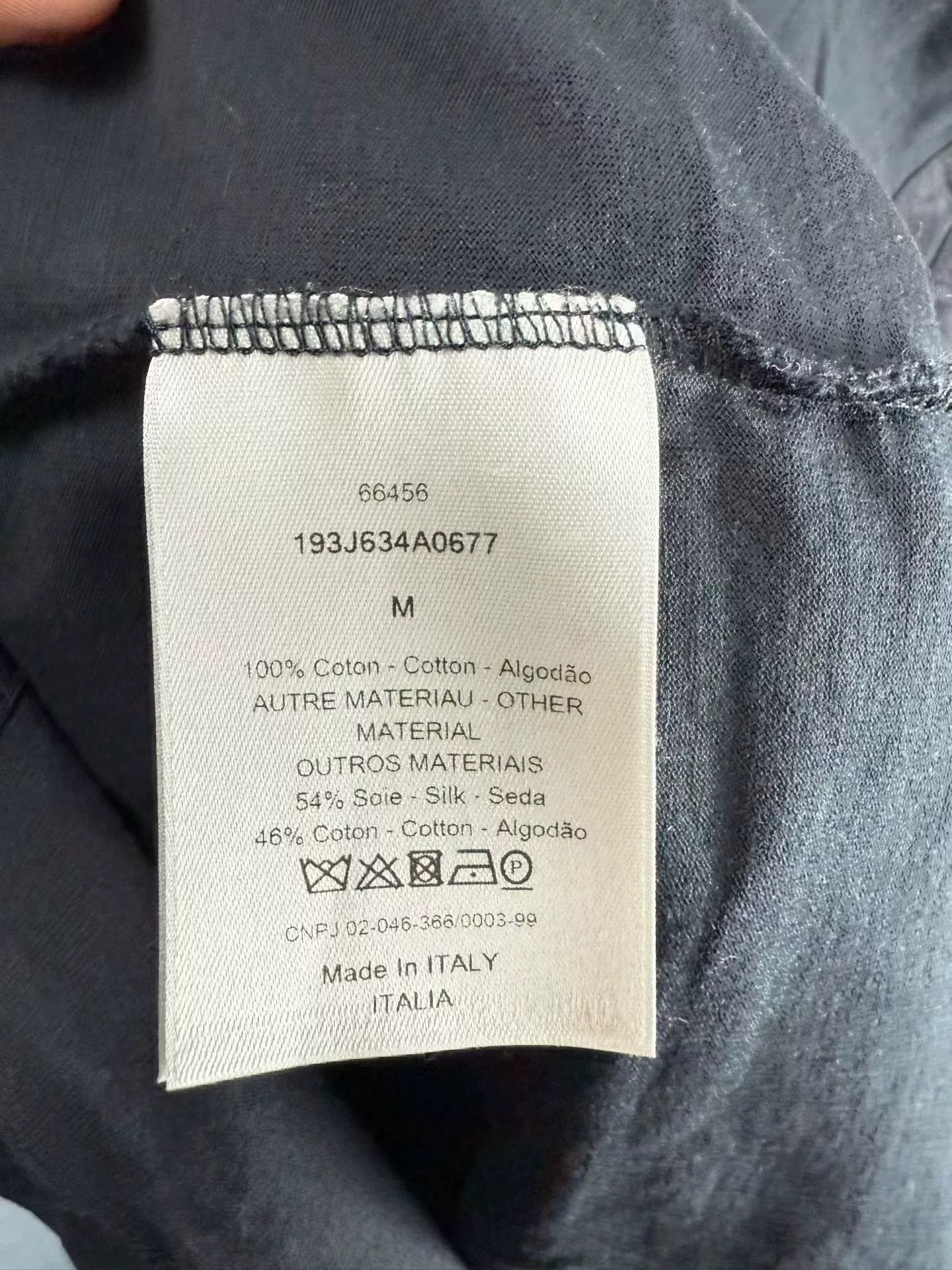 Dior Dior Logo Embroidered Short Sleeve Shirt Size M Size US M / EU 48-50 / 2 - 5 Thumbnail