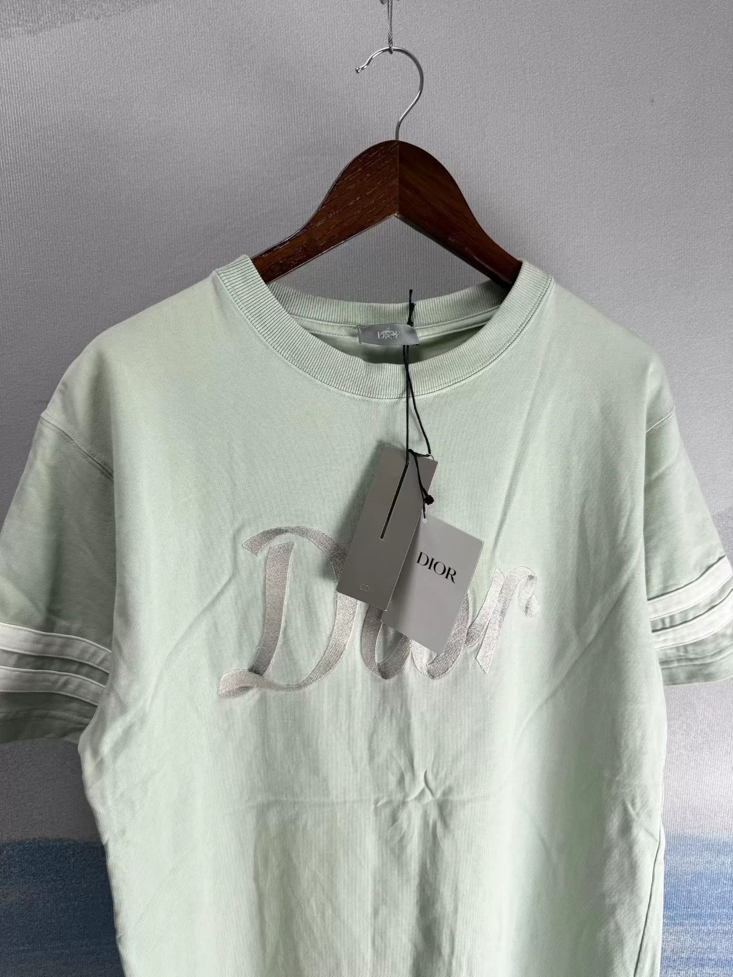 Dior Dior Embroidered 47 T-Shirt Size M Size US M / EU 48-50 / 2 - 3 Thumbnail