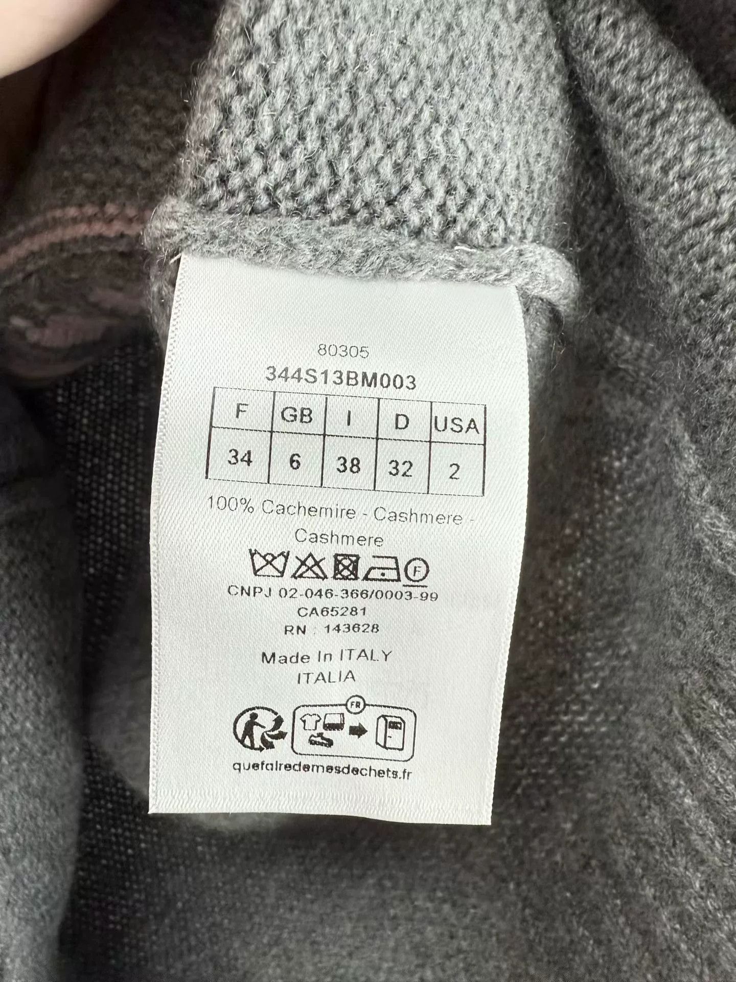 Dior Dior Lucky Star Cashmere Sweater Size 34 Size XS / US 0-2 / IT 36-38 - 5 Thumbnail