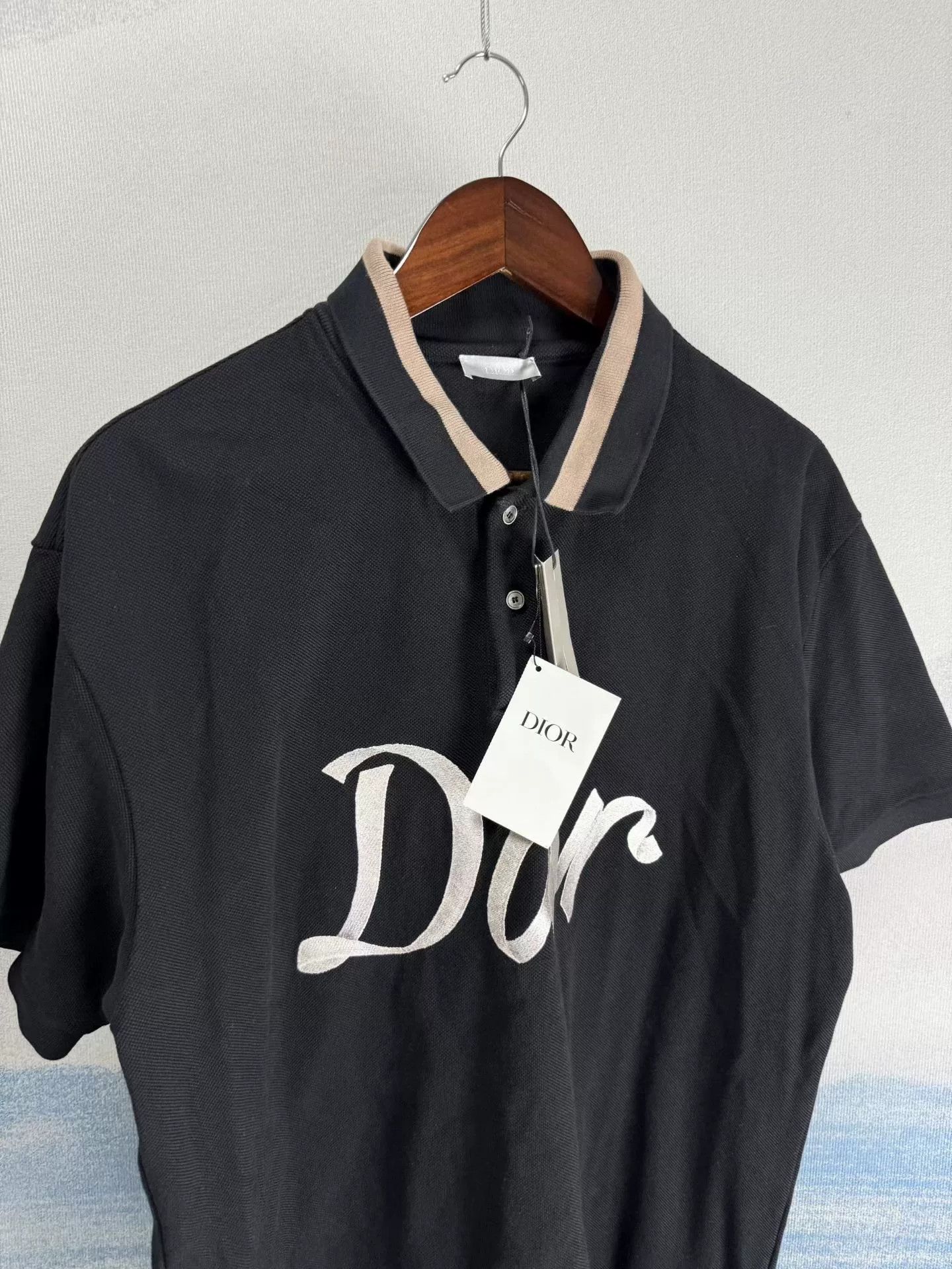 Dior Dior Embroidered Logo Polo Shirt Size XXL Size US XXL / EU 58 / 5 - 3 Thumbnail