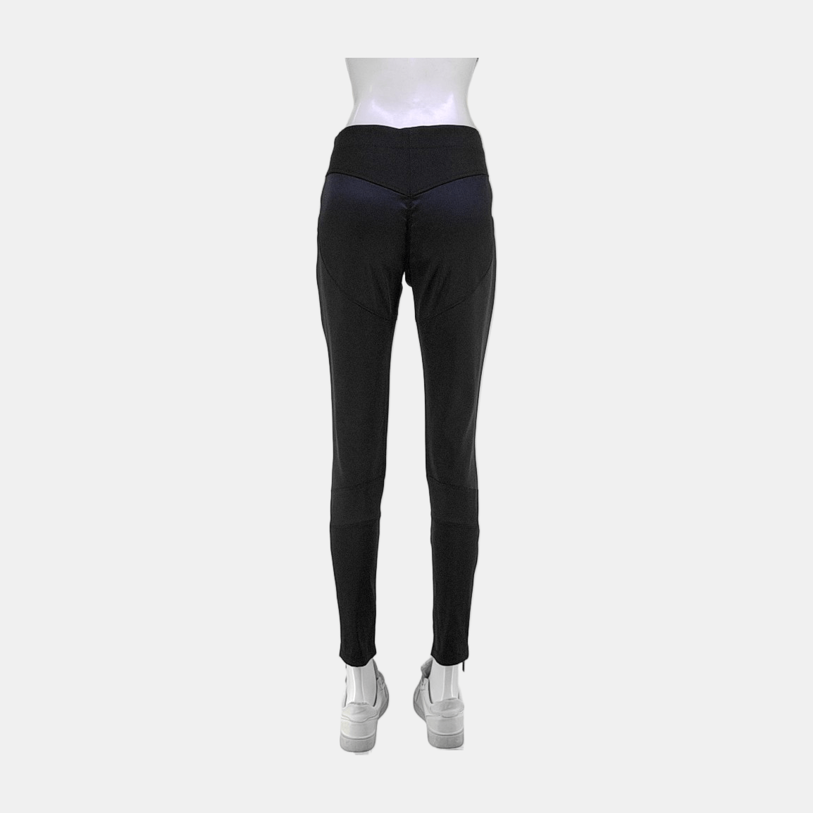 Louis Vuitton Louis Vuitton Black Silk Blend Pants Size 38 Size 27" / US 4 / IT 40 - 2 Thumbnail