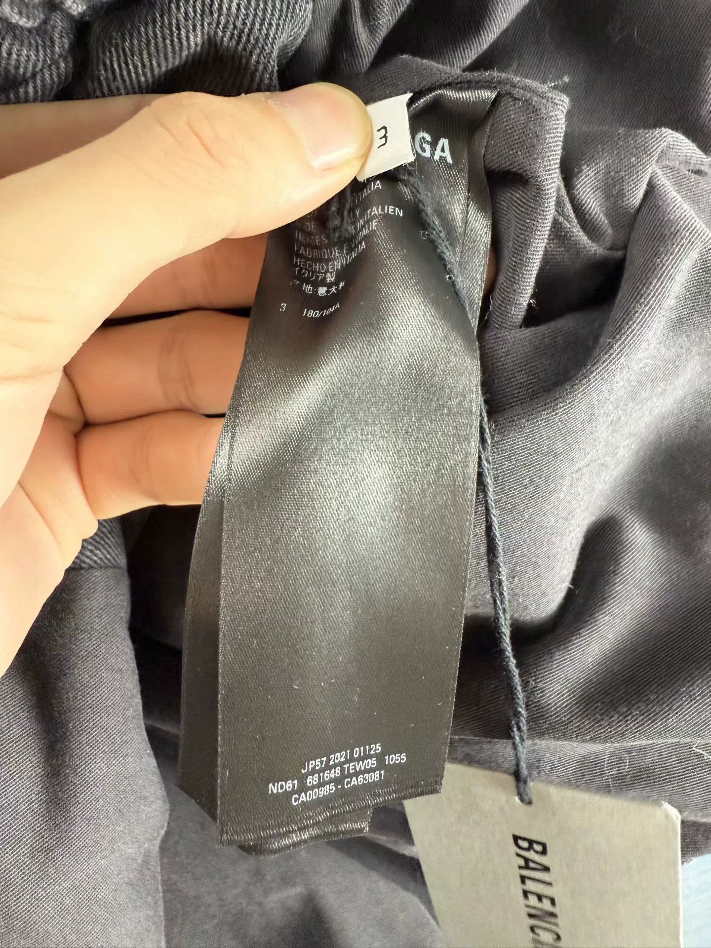 Balenciaga Balenciaga Colorblock Denim Jacket Size 3 Size US L / EU 52-54 / 3 - 5 Thumbnail