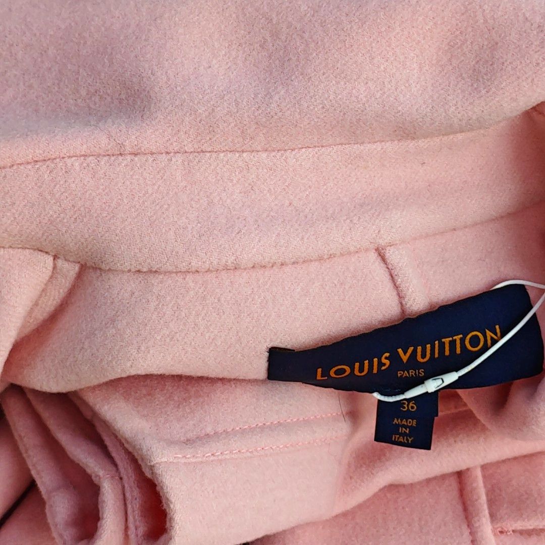 Louis Vuitton Louis Vuitton Pink Cashmere Coat Size 36 Size XS / US 0-2 / IT 36-38 - 5 Thumbnail