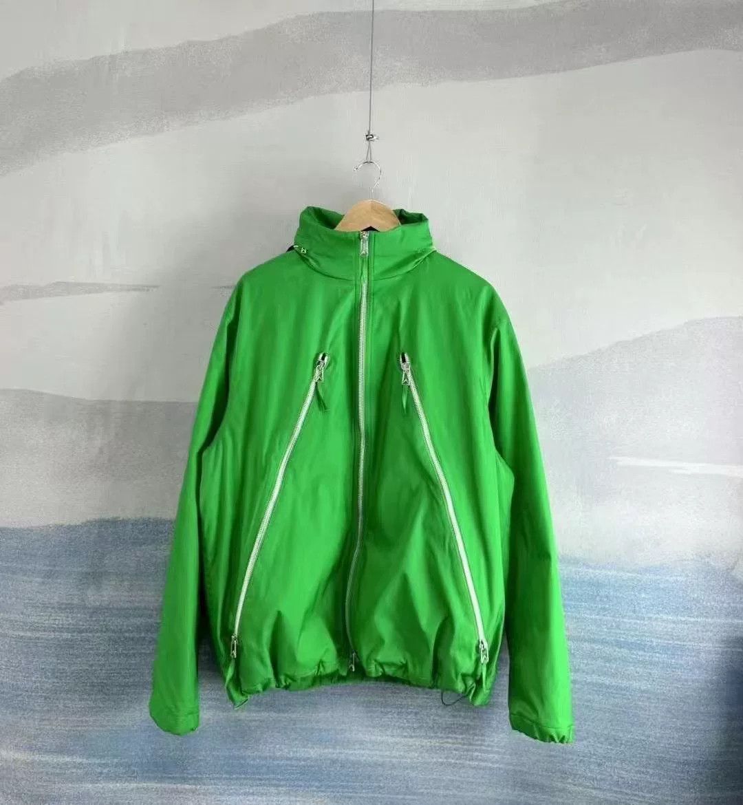 Bottega Veneta Bottega Veneta Parakeet Nylon Zip Jacket Size L Size US L / EU 52-54 / 3 - 2 Thumbnail
