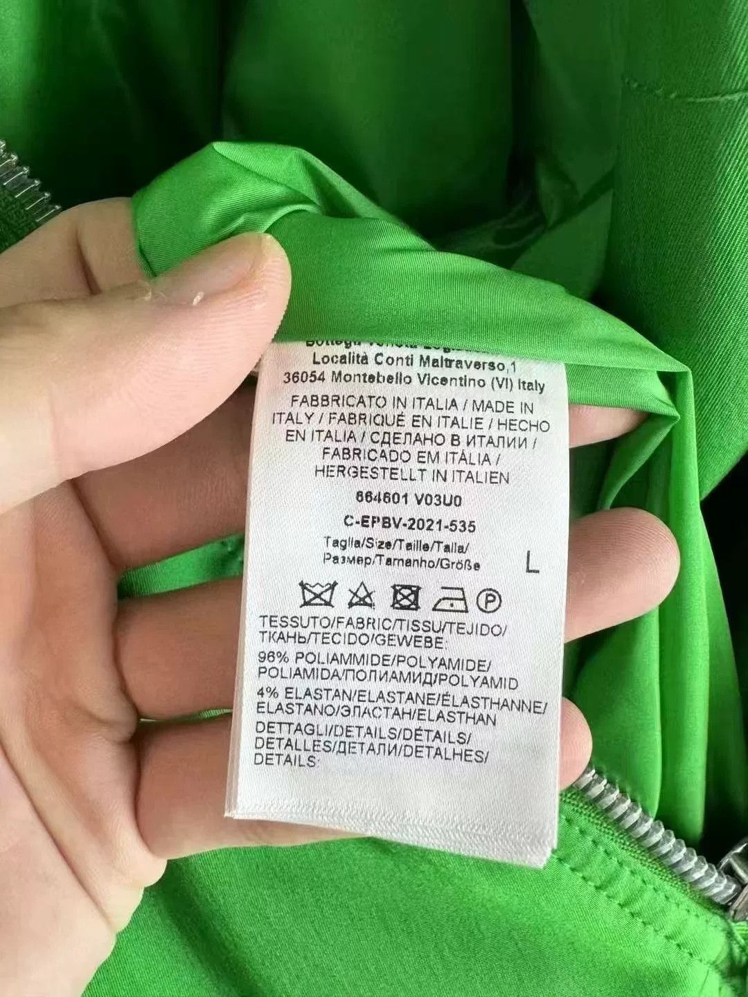 Bottega Veneta Bottega Veneta Parakeet Nylon Zip Jacket Size L Size US L / EU 52-54 / 3 - 5 Thumbnail