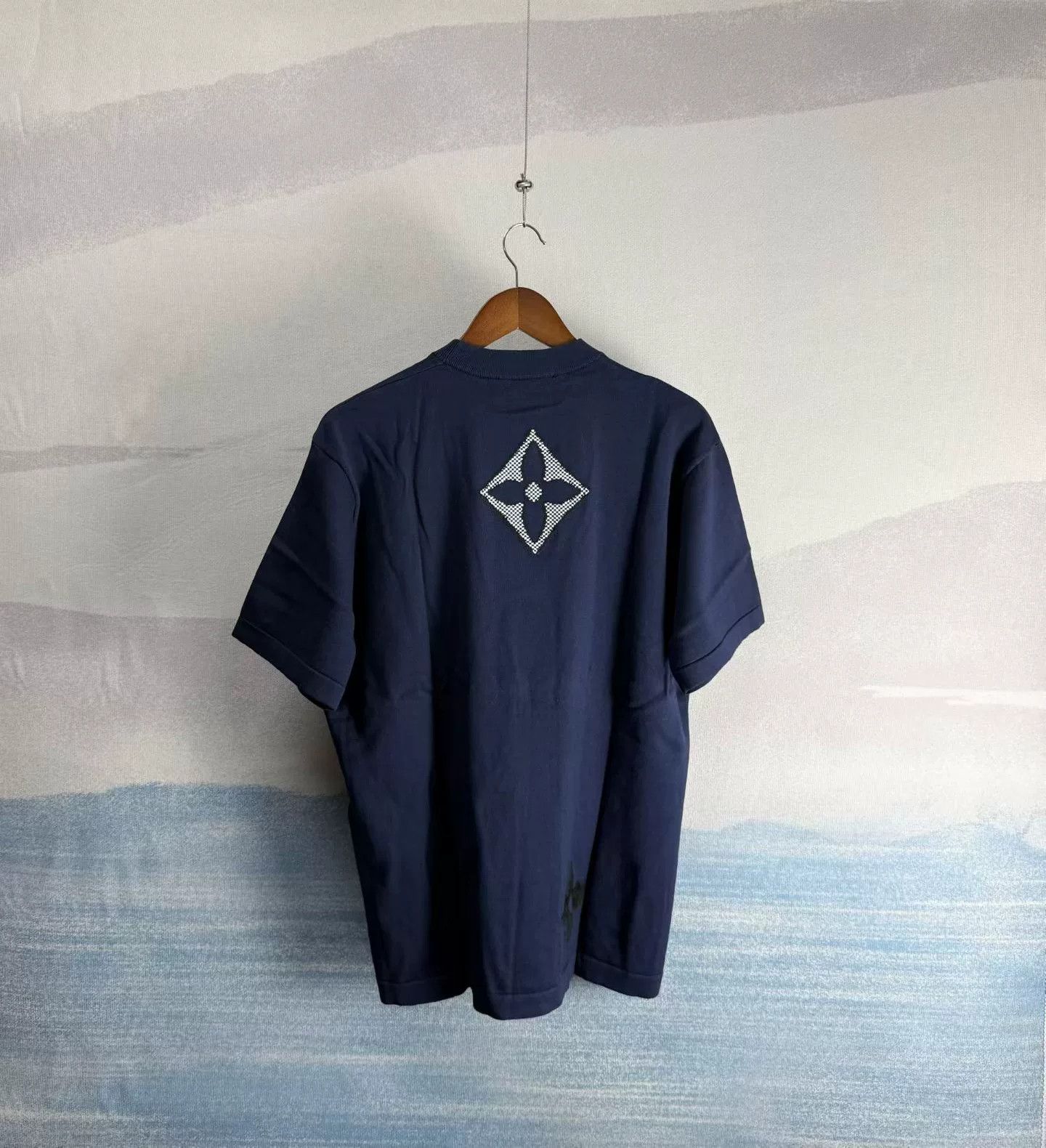 Louis Vuitton Louis Vuitton Monogram Intarsia T-Shirt Size L Size US L / EU 52-54 / 3 - 4 Thumbnail