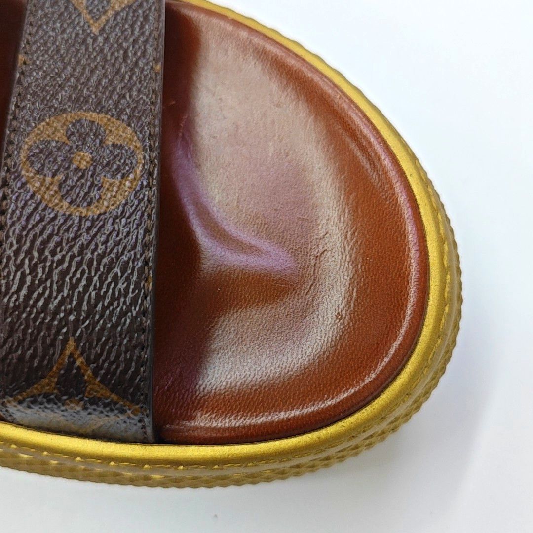 Louis Vuitton Louis Vuitton Monogram Platform Sandals Size 38 Size US 8 / IT 38 - 7 Thumbnail