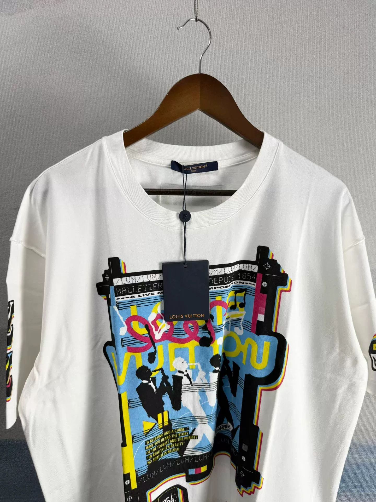 Louis Vuitton Louis Vuitton Jazz Flyers Print T-Shirt Size XL Size US XL / EU 56 / 4 - 3 Thumbnail