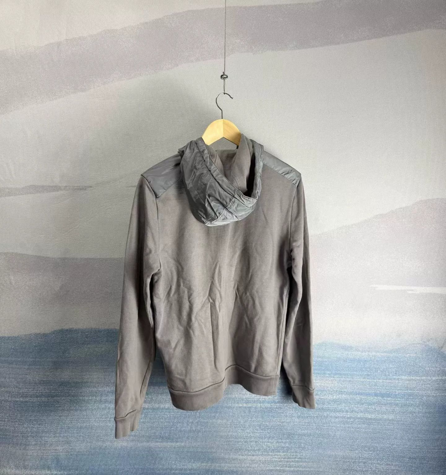 Prada Prada Re-Nylon Cotton Zip-Up Hoodie Size S Size US S / EU 44-46 / 1 - 4 Thumbnail