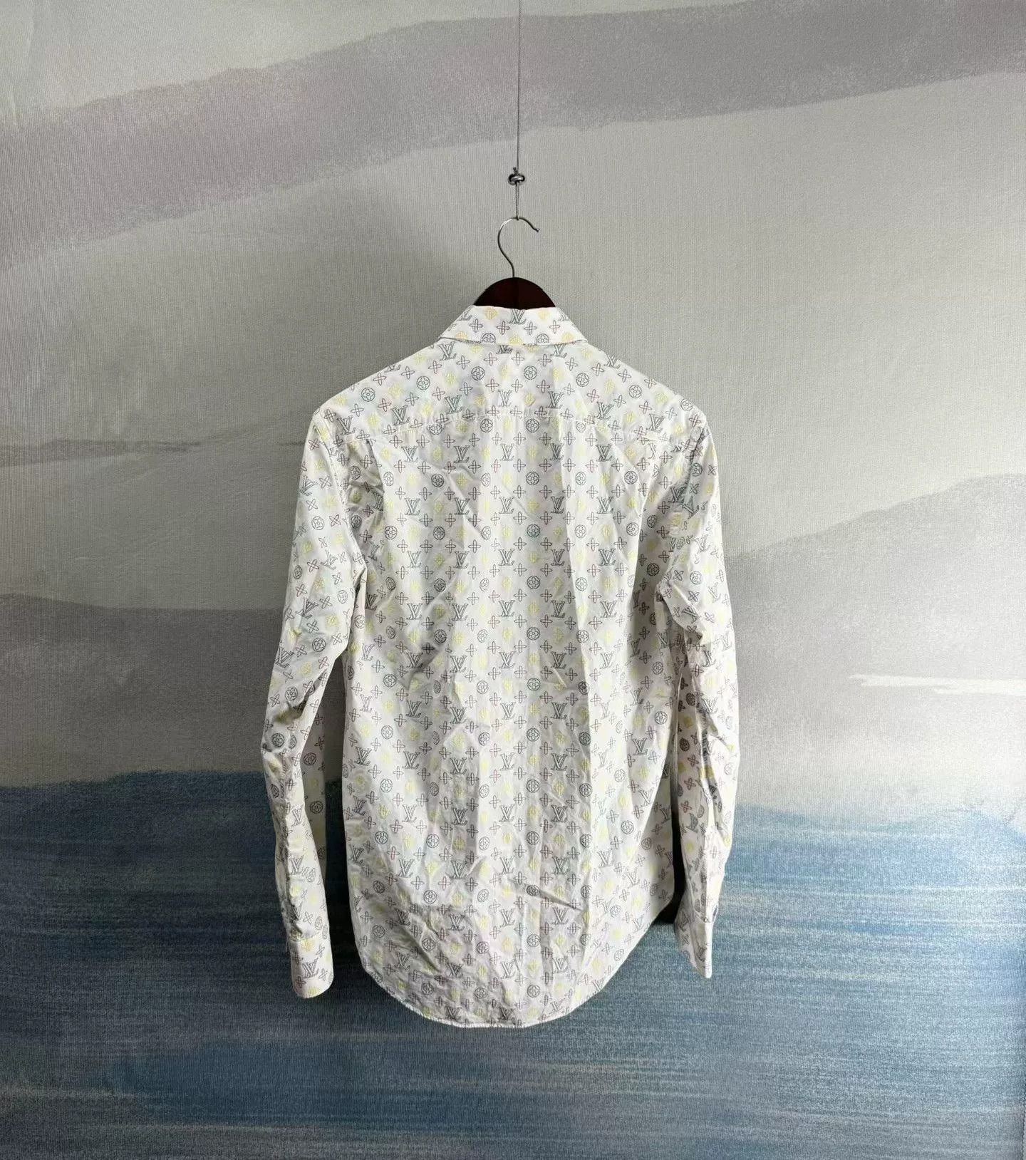 Louis Vuitton Louis Vuitton Monogram Embroidery Shirt XS Size US XS / EU 42 / 0 - 4 Thumbnail