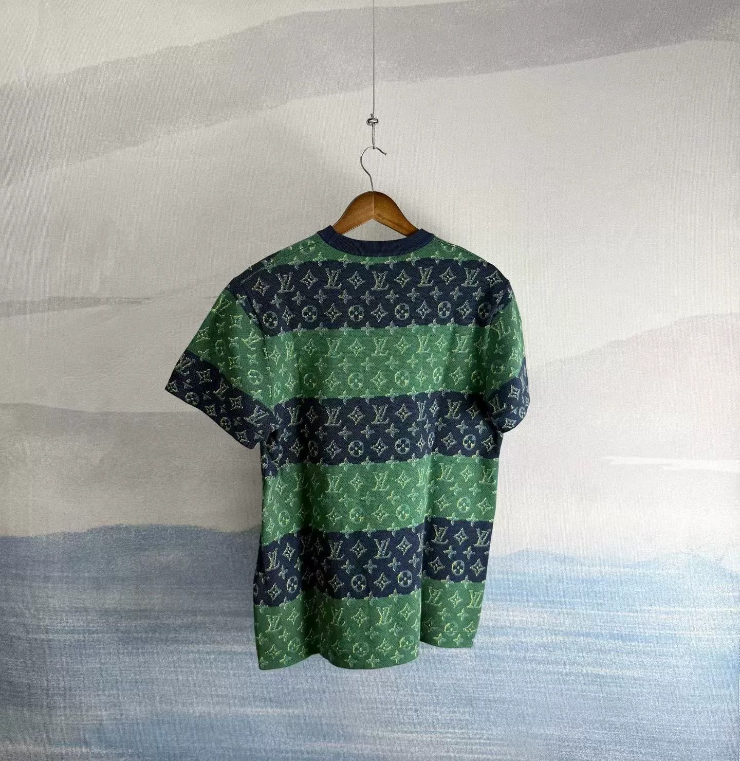 Louis Vuitton Louis Vuitton Monogram Stripe Knit Tee Size XS Size US XS / EU 42 / 0 - 4 Thumbnail