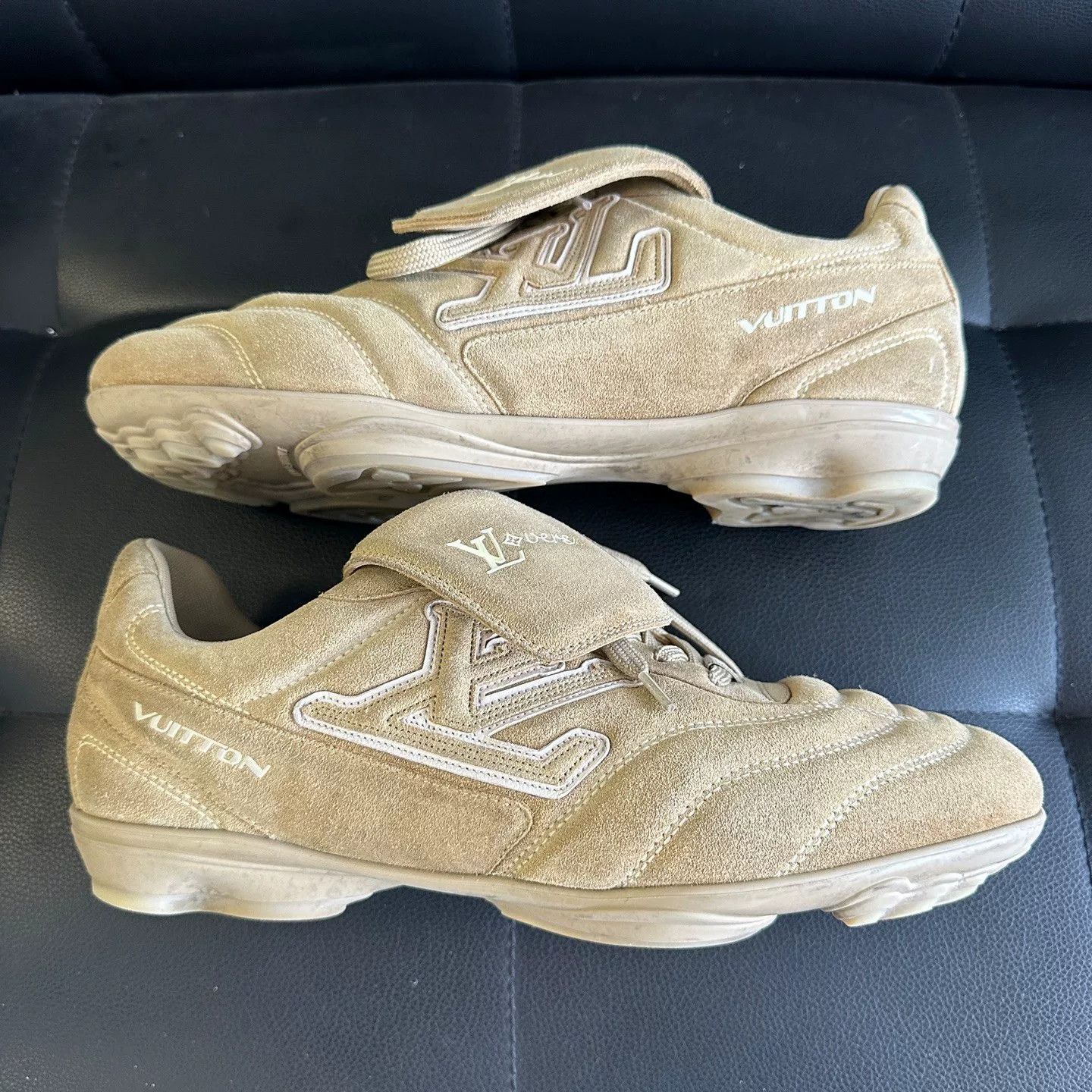 Louis Vuitton Louis Vuitton Suede Soccer Sneakers US 9 Size US 9 / EU 42 - 5 Thumbnail