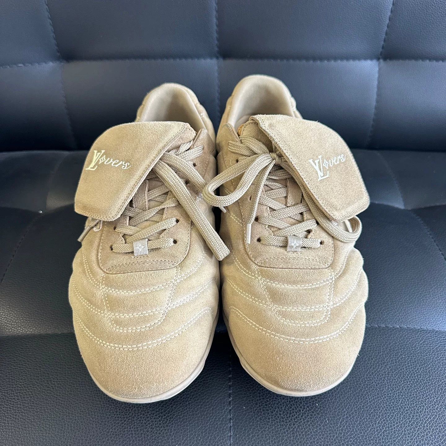 Louis Vuitton Louis Vuitton Suede Soccer Sneakers US 9 Size US 9 / EU 42 - 3 Thumbnail