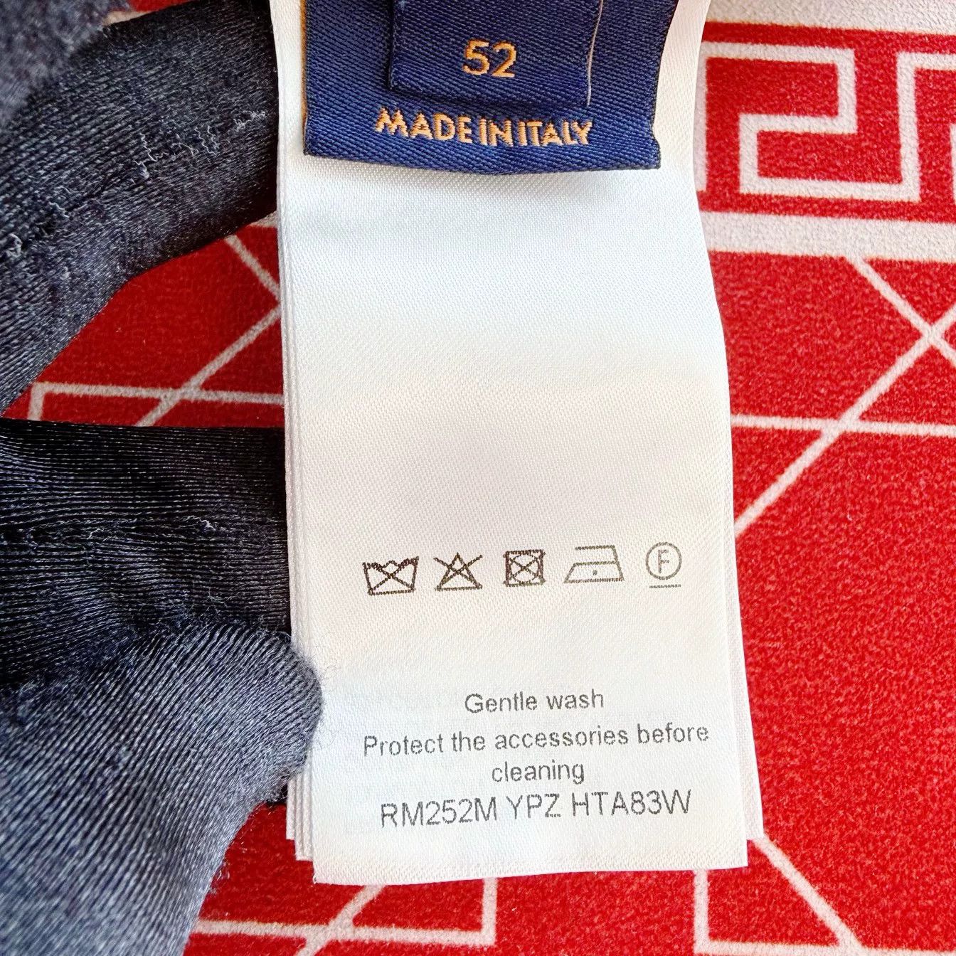 Louis Vuitton Louis Vuitton Cloud Jacquard Denim Jacket Size 52 Size US L / EU 52-54 / 3 - 6 Thumbnail