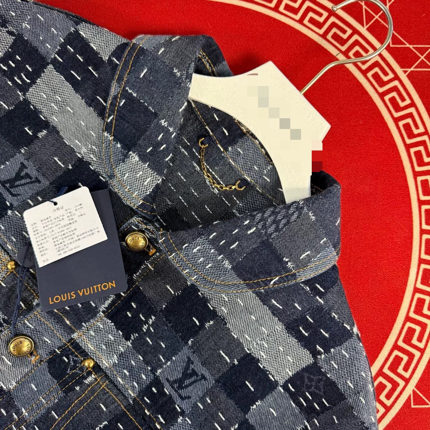 Louis Vuitton Louis Vuitton x Nigo Patchwork Denim Jacket Size M Size US M / EU 48-50 / 2 - 4 Thumbnail