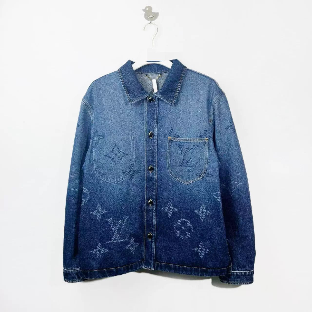 Louis Vuitton Louis Vuitton Monogram Denim Jacket Size XXL Size US XXL / EU 58 / 5 - 2 Thumbnail