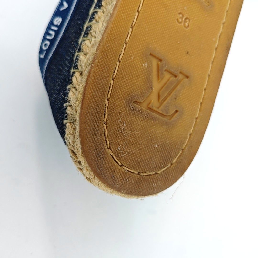 Louis Vuitton Louis Vuitton Denim Espadrilles Size 36 Size US 6 / IT 36 - 12 Thumbnail