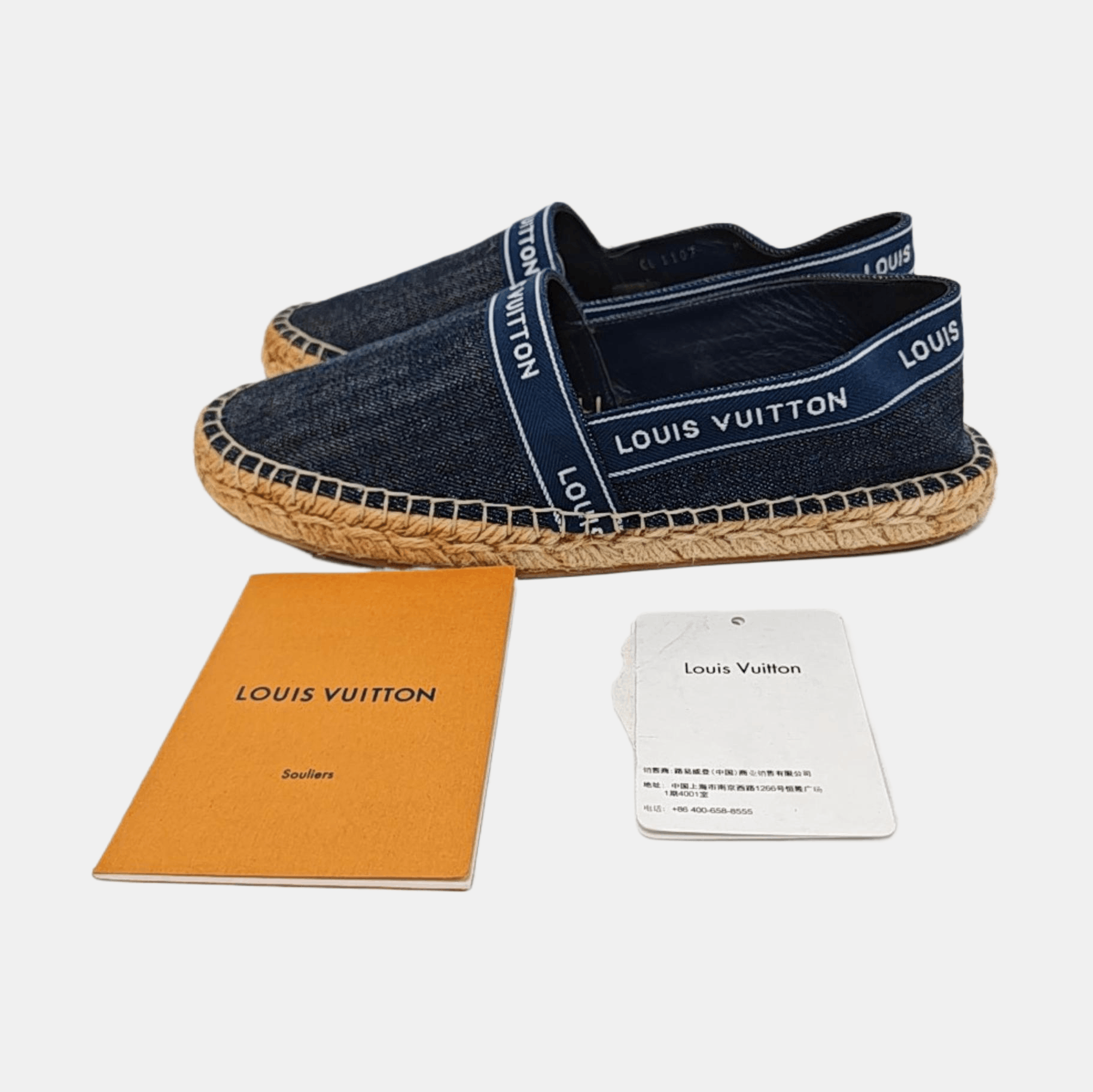 Louis Vuitton Louis Vuitton Denim Espadrilles Size 36 Size US 6 / IT 36 - 6 Thumbnail