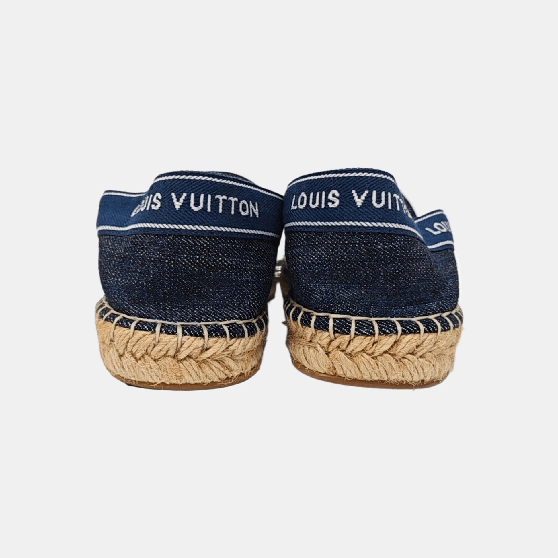 Louis Vuitton Louis Vuitton Denim Espadrilles Size 36 Size US 6 / IT 36 - 4 Thumbnail