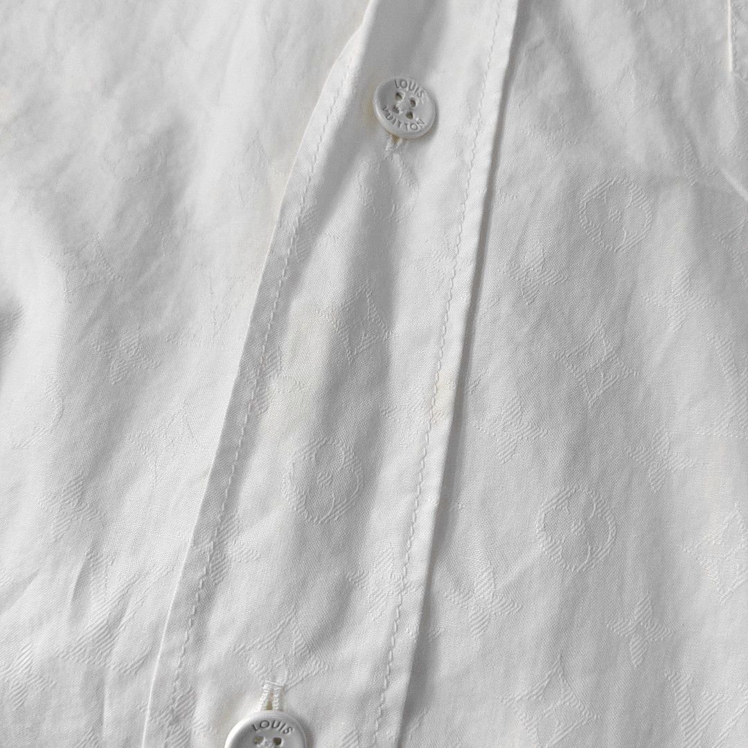 Louis Vuitton Louis Vuitton Monogram Cotton Button Up Shirt L Size L / US 10 / IT 46 - 5 Thumbnail