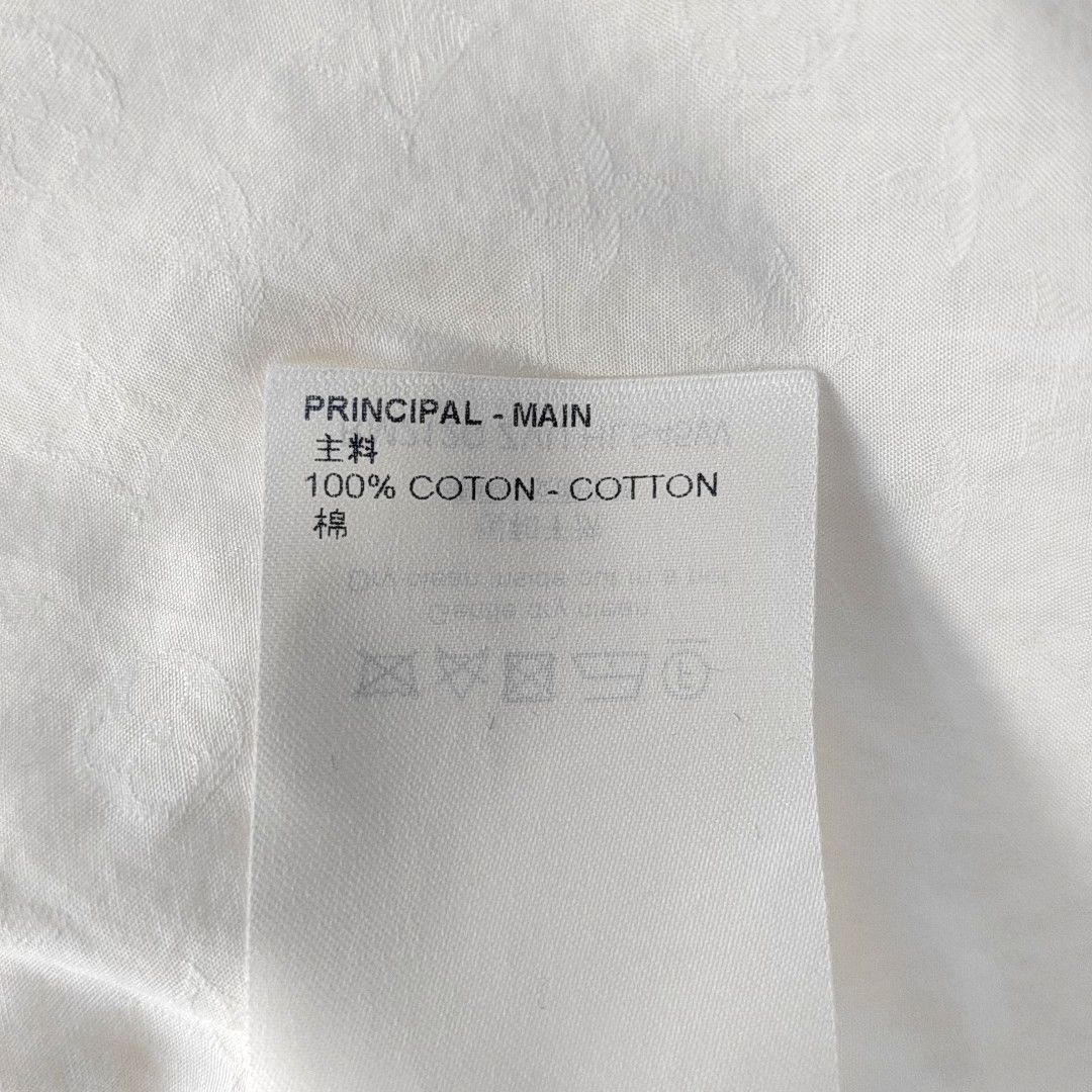 Louis Vuitton Louis Vuitton Monogram Cotton Button Up Shirt L Size L / US 10 / IT 46 - 3 Thumbnail