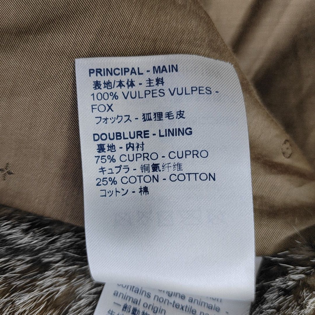 Louis Vuitton Louis Vuitton Fox Fur Jacket Size 50 Size XL / US 12-14 / IT 48-50 - 3 Thumbnail