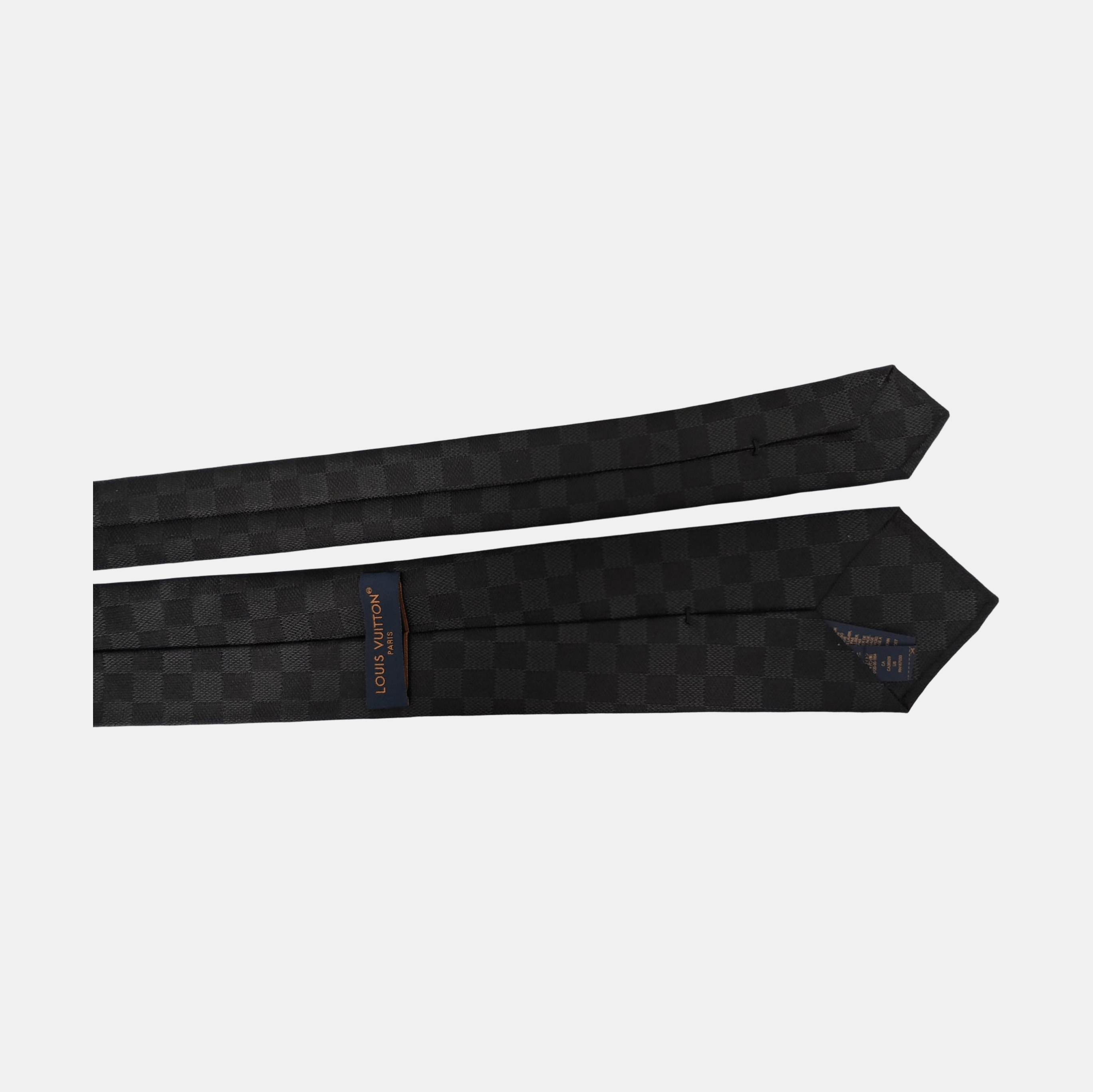 Louis Vuitton LOUIS VUITTON Damier Silk Tie Size ONE SIZE - 3 Thumbnail