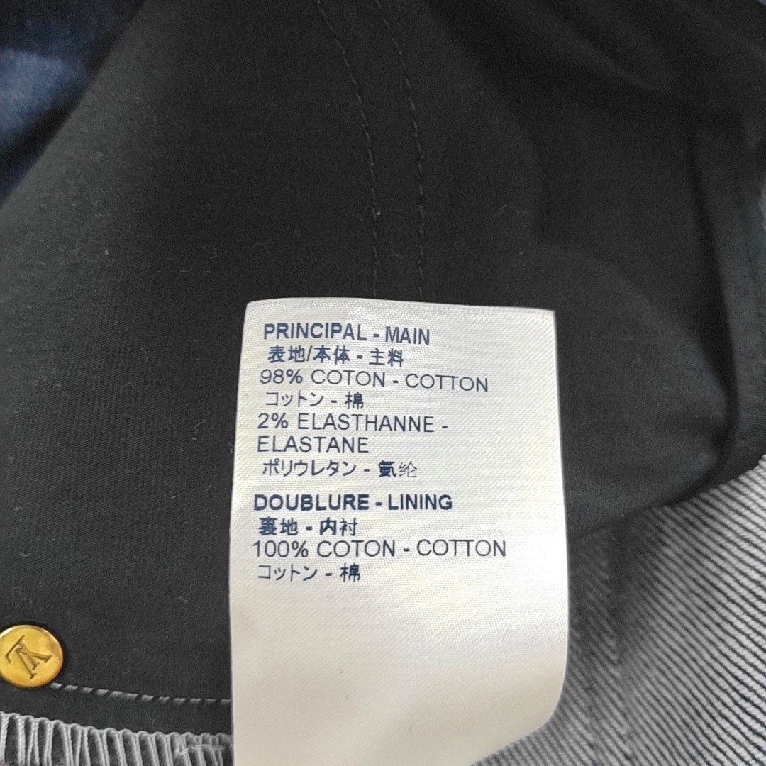 Louis Vuitton Louis Vuitton Damier Pattern Jeans Size 38 Size 27" / US 4 / IT 40 - 3 Thumbnail