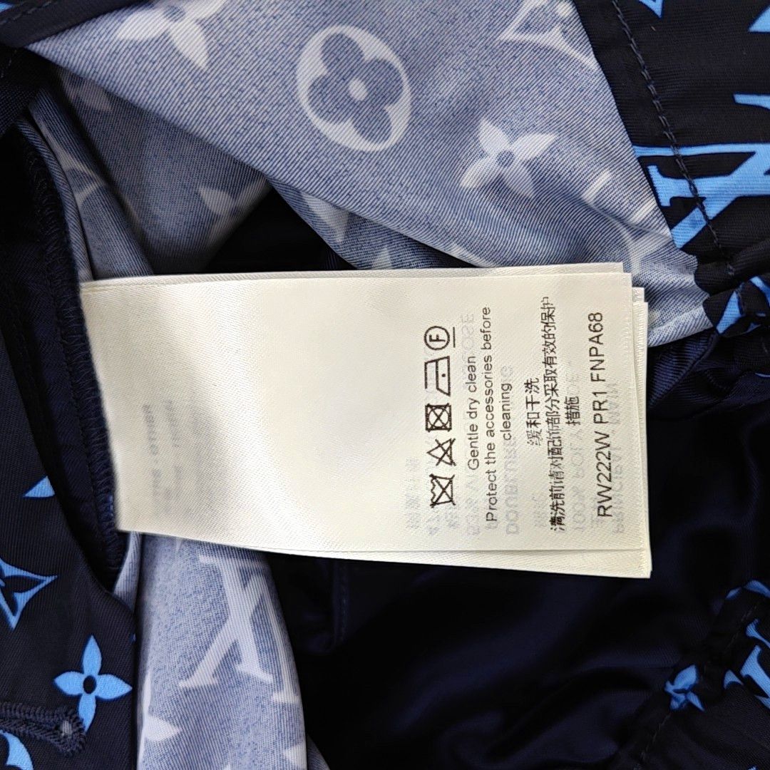 Louis Vuitton Louis Vuitton Monogram Nylon Pants Size 34 Size 25" / US 0 / IT 36 - 4 Thumbnail