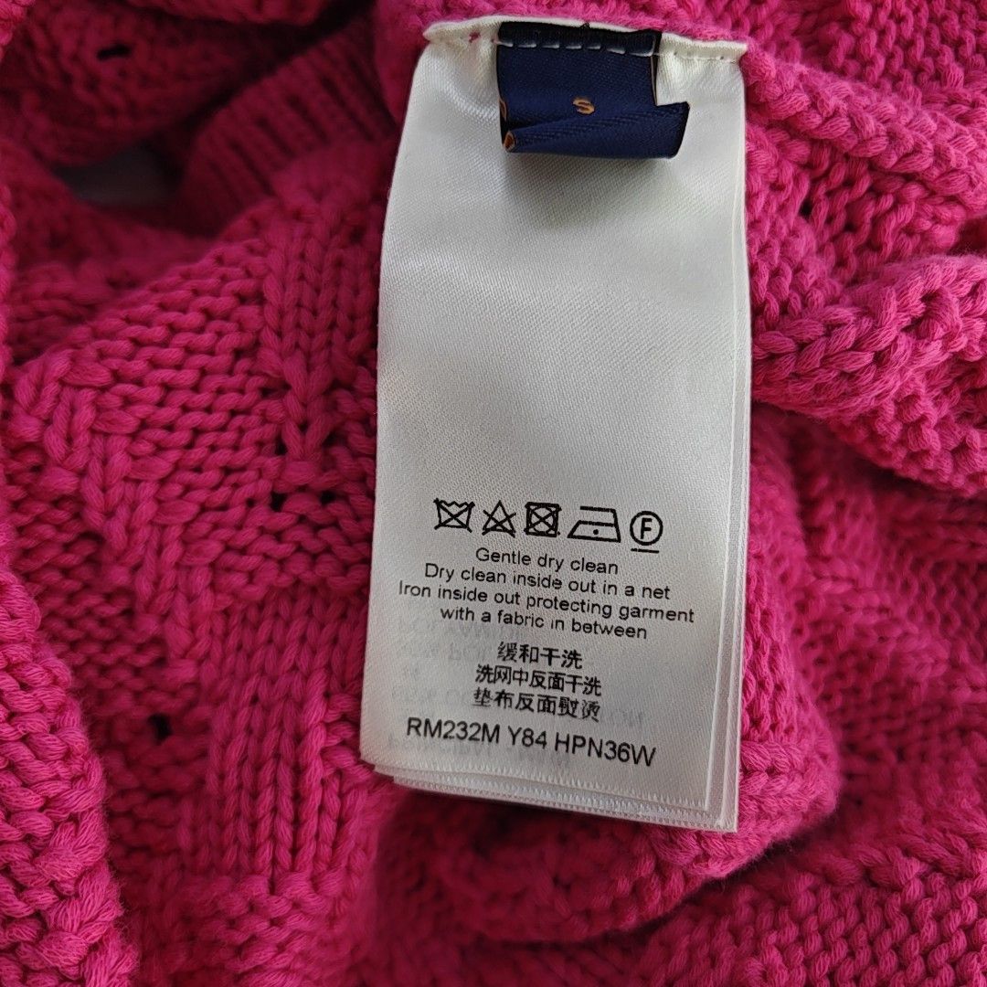 Louis Vuitton Louis Vuitton Pink Knit Tank Top Size S Size S / US 4 / IT 40 - 4 Thumbnail