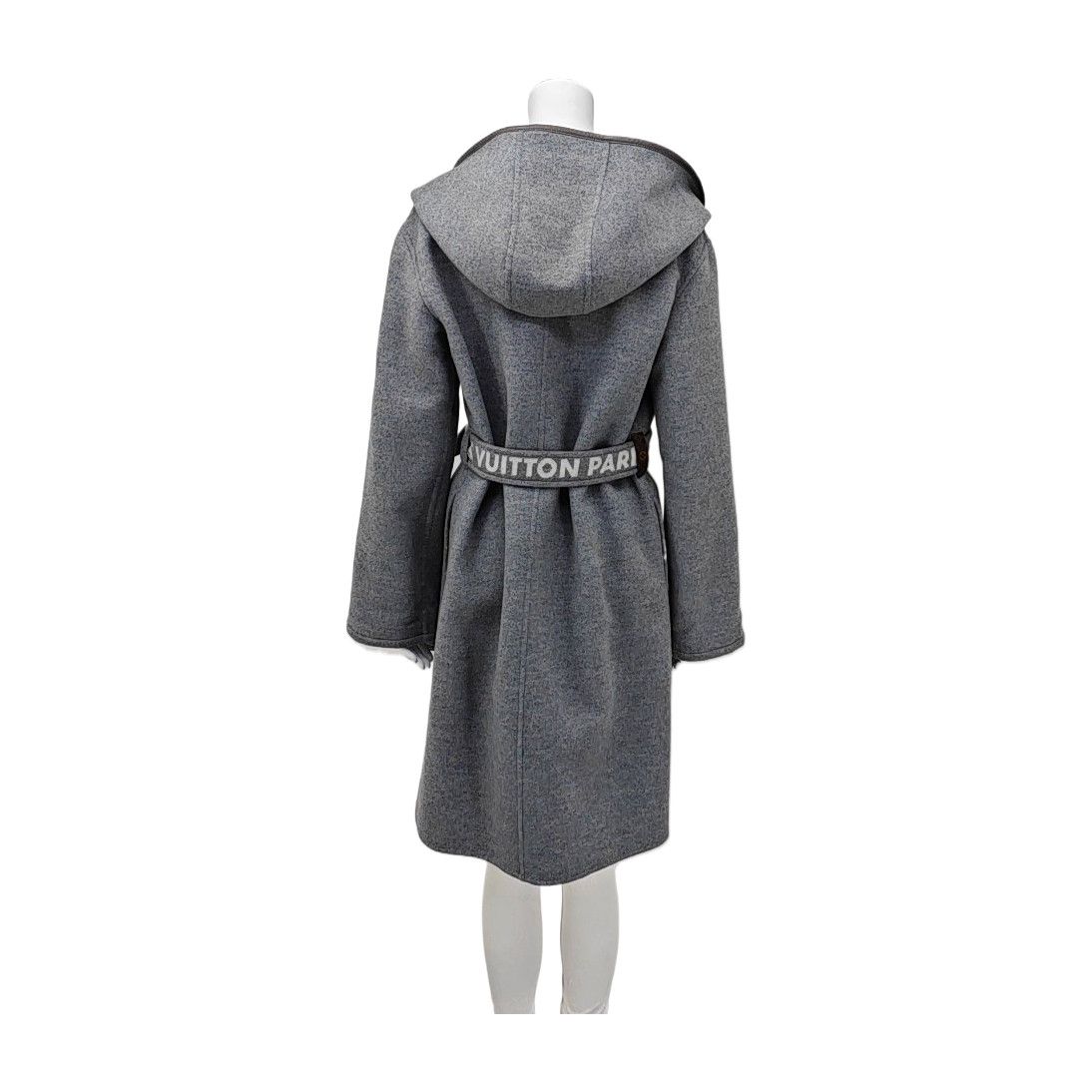 Louis Vuitton Louis Vuitton Monogram Wool Hooded Coat Size 34 Size XS / US 0-2 / IT 36-38 - 2 Thumbnail