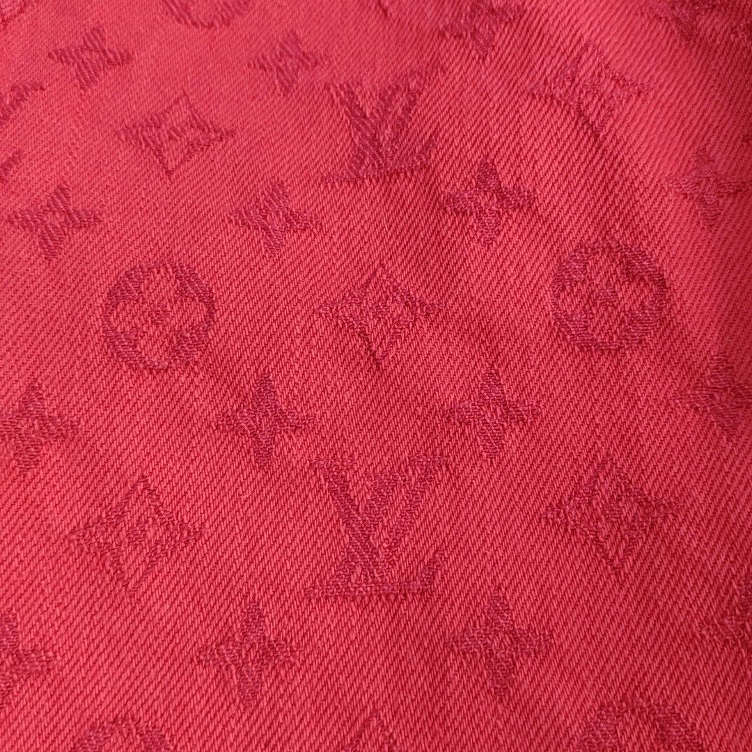 Louis Vuitton Louis Vuitton Monogram Cotton Jacket Red Size M Size US M / EU 48-50 / 2 - 8 Thumbnail