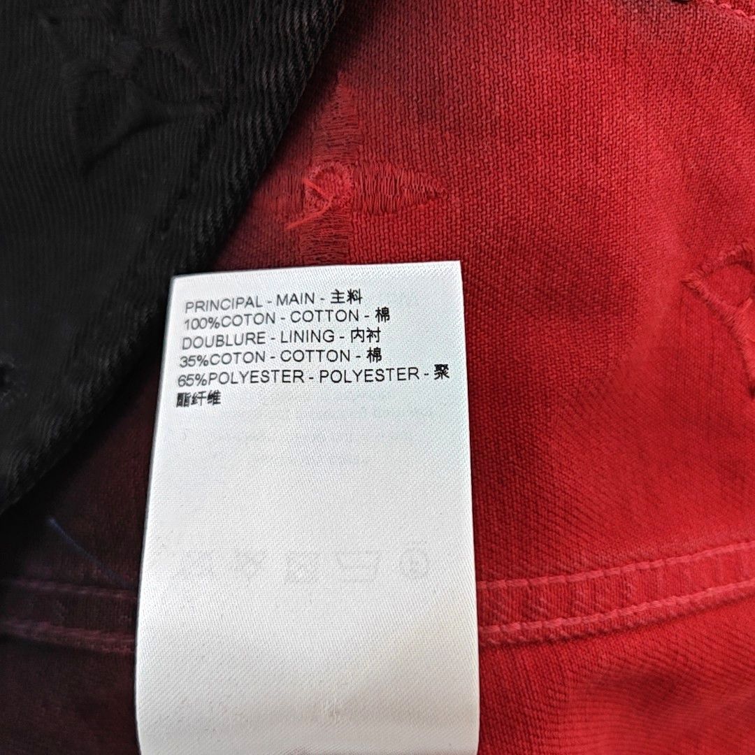 Louis Vuitton Louis Vuitton Monogram Ombre Denim Jacket Size L Size US L / EU 52-54 / 3 - 3 Thumbnail