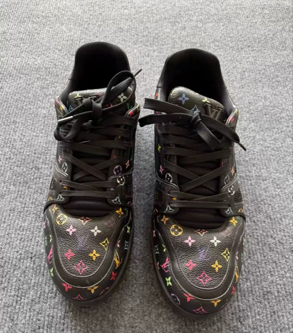 Louis Vuitton Louis Vuitton LV Trainer Multicolor Sneakers Size 11 Size US 11 / EU 44 - 3 Thumbnail