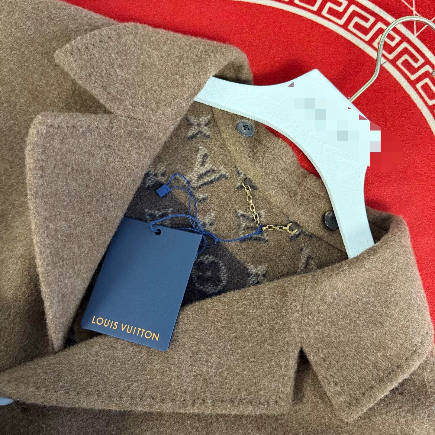 Louis Vuitton Louis Vuitton Monogram Wool Blend Coat Size 52 Size US L / EU 52-54 / 3 - 5 Thumbnail