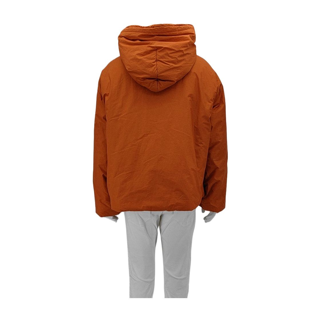 Louis Vuitton Louis Vuitton Orange Hooded Light Jacket Size M Size US M / EU 48-50 / 2 - 2 Thumbnail