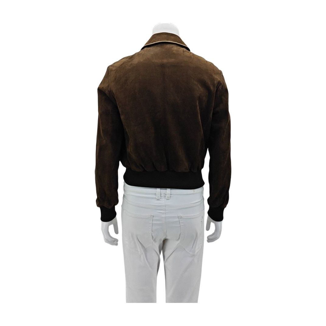Louis Vuitton Louis Vuitton Suede Bomber Jacket Size S Size US S / EU 44-46 / 1 - 2 Thumbnail