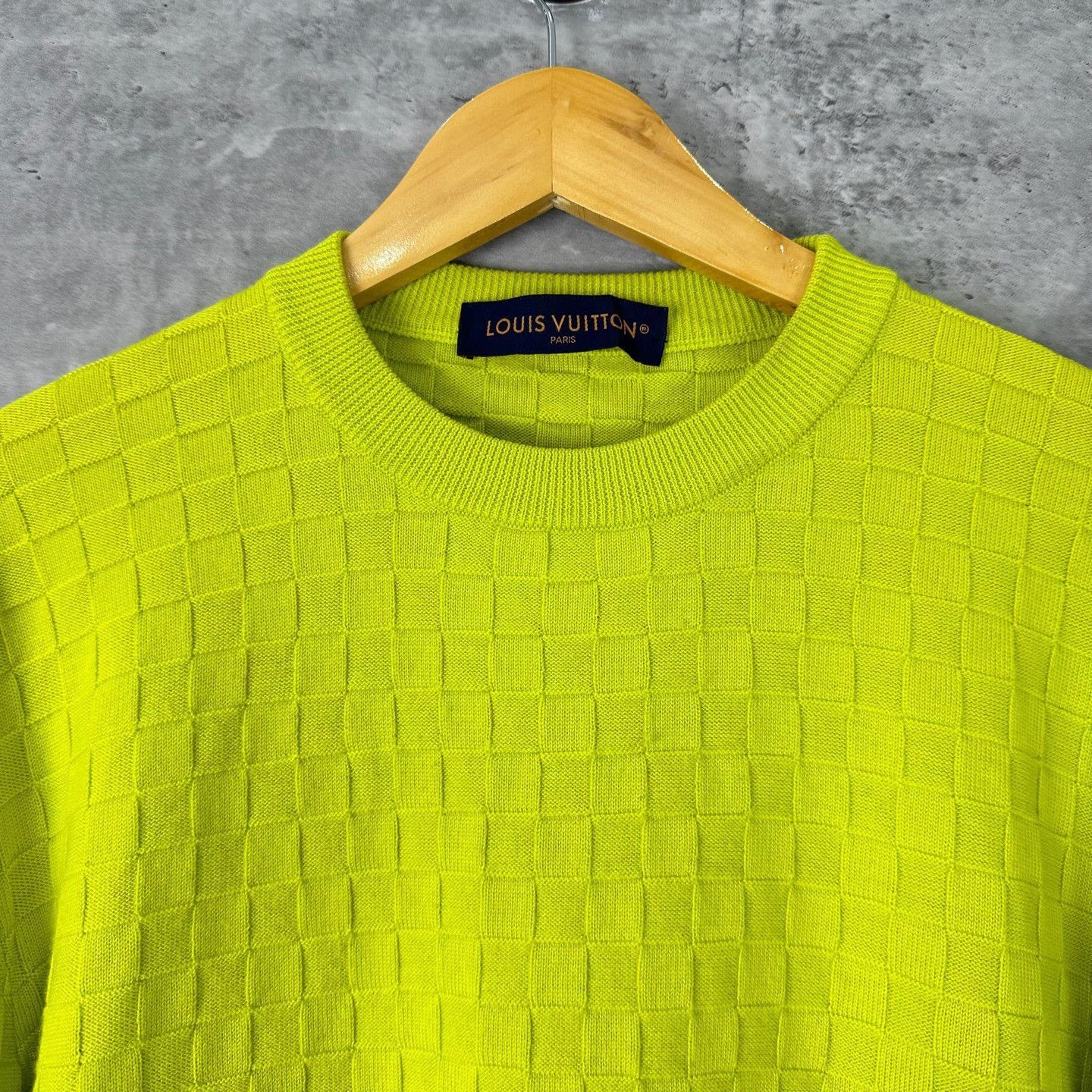 Louis Vuitton Louis Vuitton Chessboard Knit Sweater Size M Size US M / EU 48-50 / 2 - 4 Thumbnail