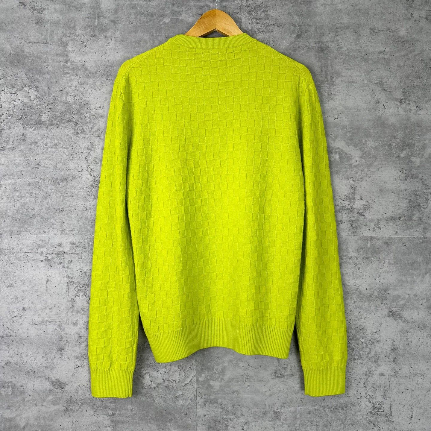 Louis Vuitton Louis Vuitton Chessboard Knit Sweater Size M Size US M / EU 48-50 / 2 - 3 Thumbnail