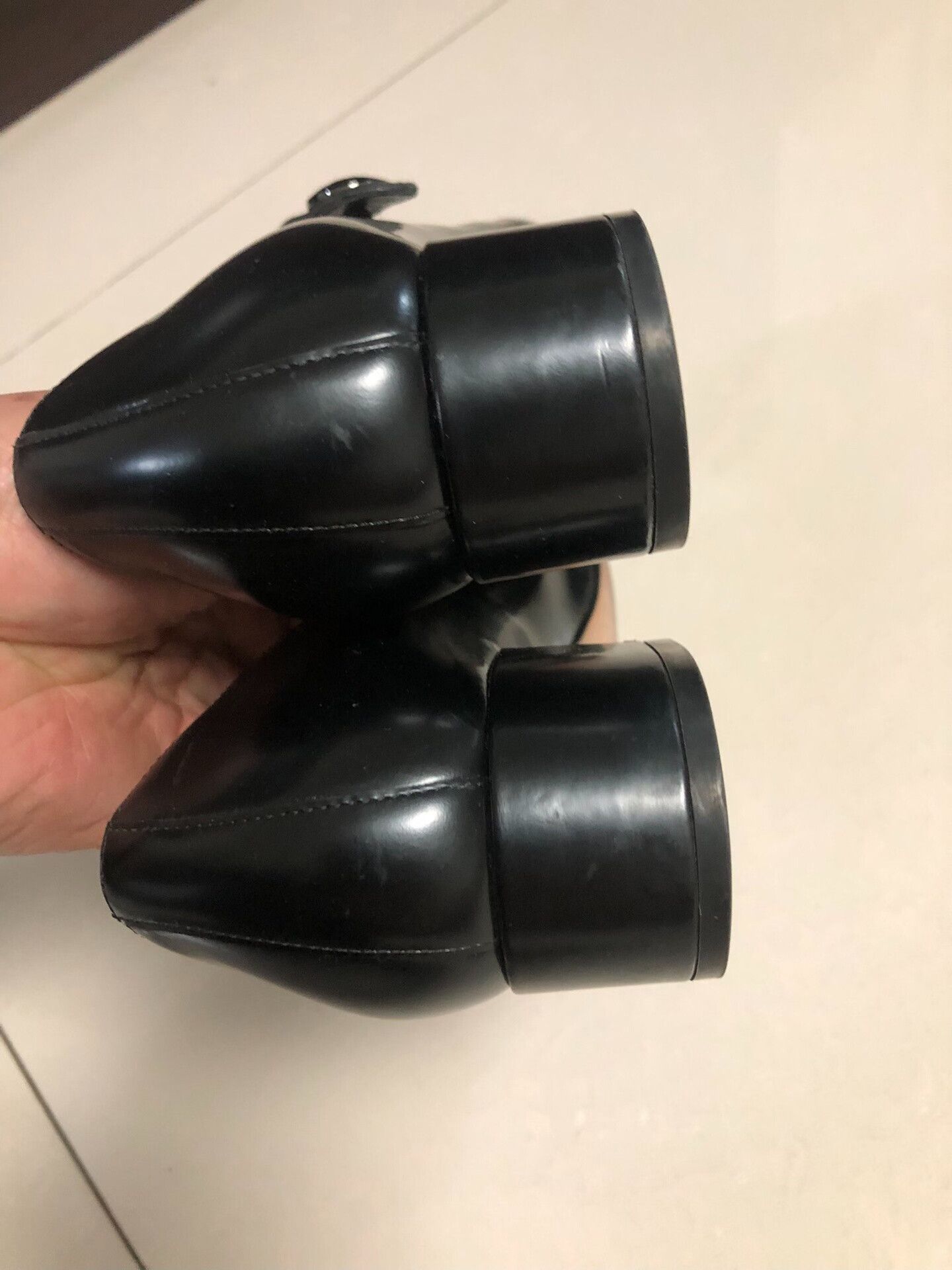 Dior Dior Black Leather Mary Jane Flats Size 37.5 Size US 7.5 / IT 37.5 - 9 Thumbnail