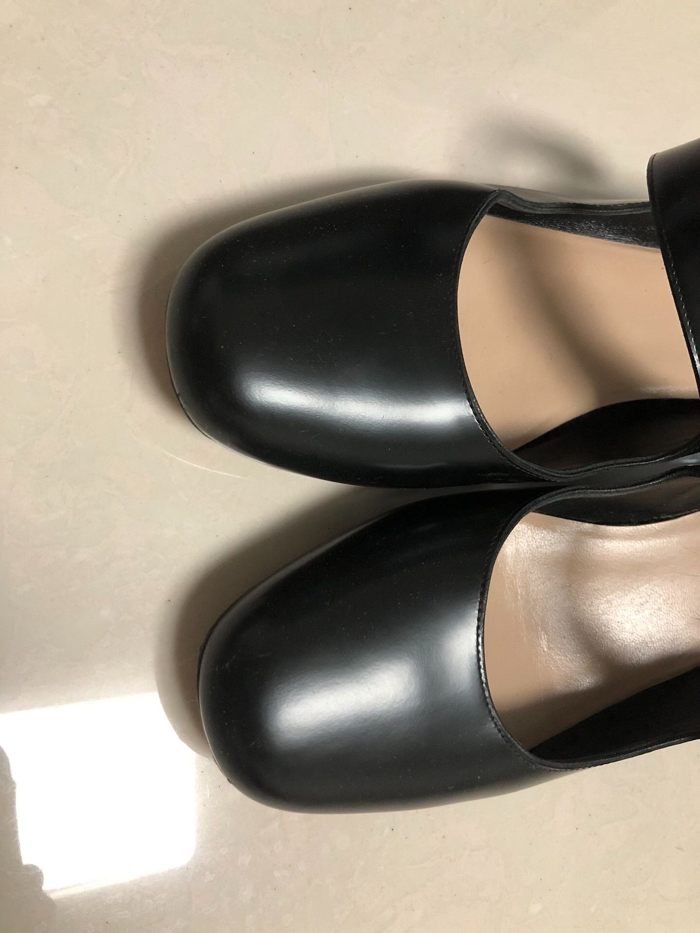 Dior Dior Black Leather Mary Jane Flats Size 37.5 Size US 7.5 / IT 37.5 - 4 Thumbnail