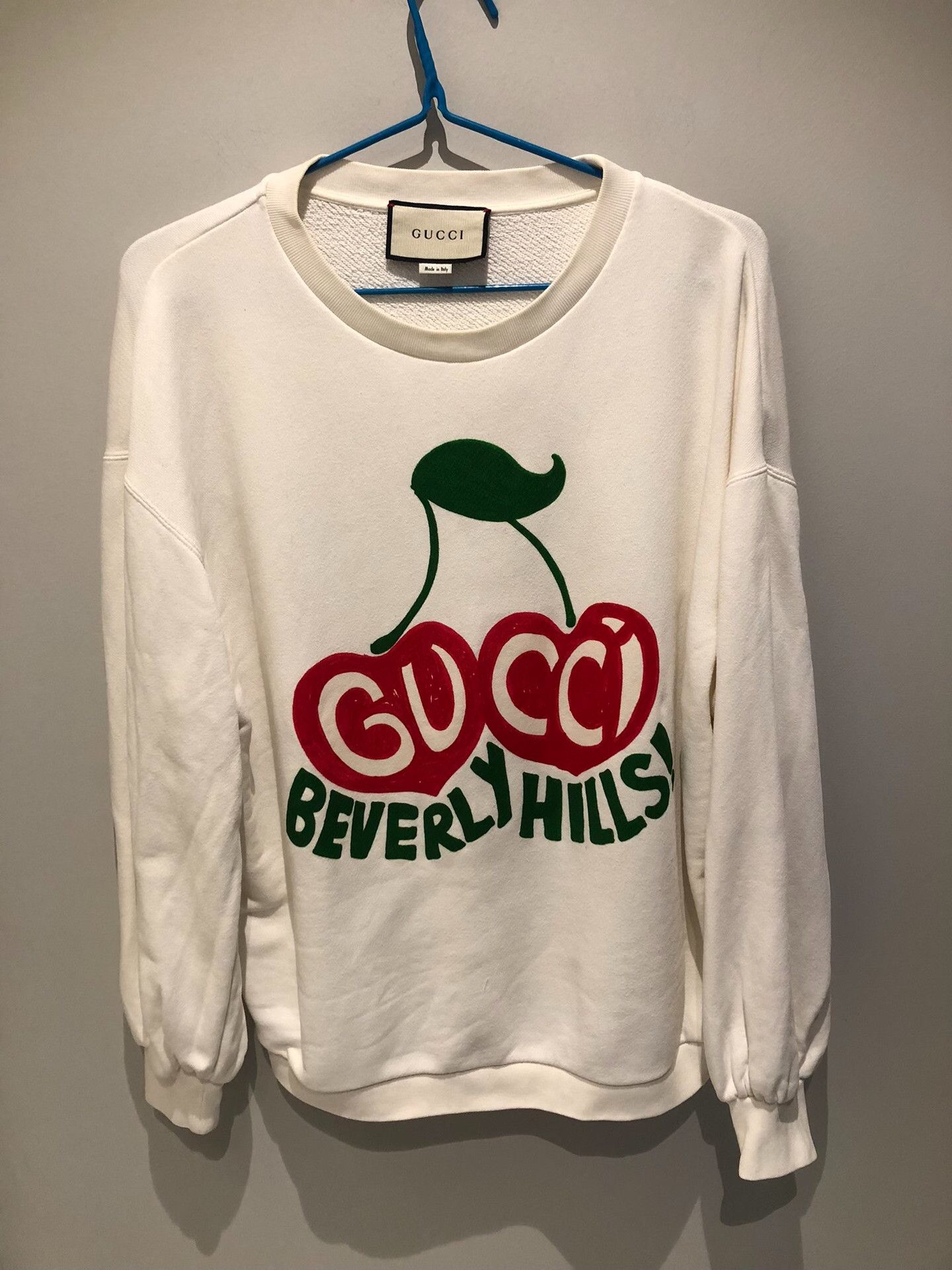 Gucci Gucci Cherry Beverly Hills Sweatshirt Size M Size US M / EU 48-50 / 2 - 2 Thumbnail