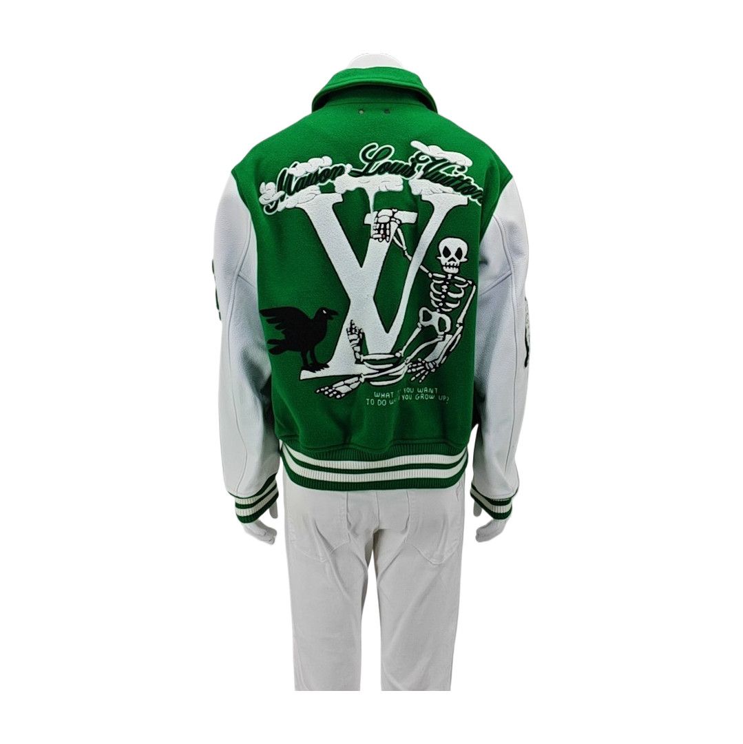 Louis Vuitton Louis Vuitton Skeleton Varsity Jacket Size L Size US L / EU 52-54 / 3 - 2 Thumbnail